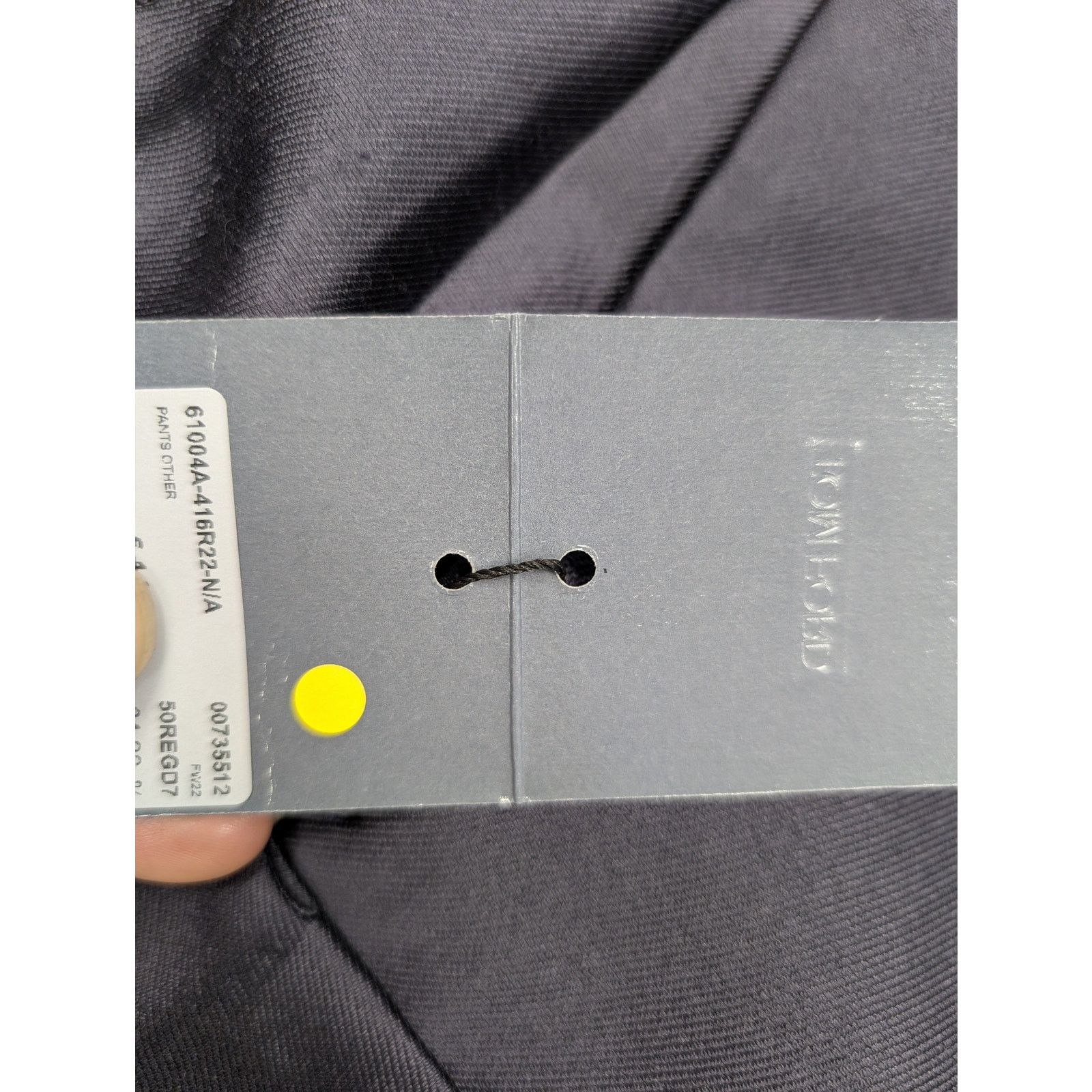 Tom Ford o1rshd1 Casual Pants in Dark Purple/Black Size US 34 / EU 50 - 14 Thumbnail