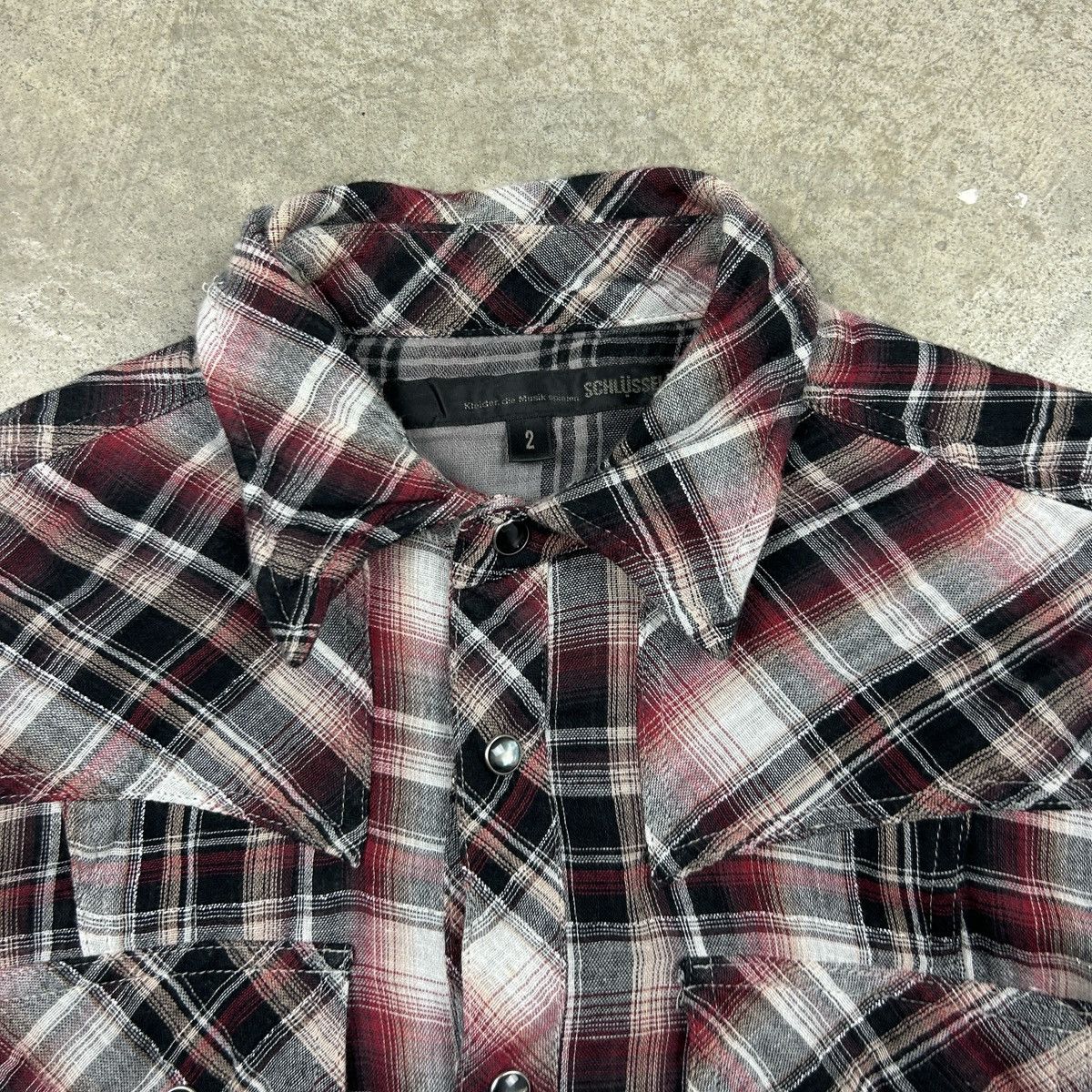 Schlussel Schlussel Western Shirt Brown Size US S / EU 44-46 / 1 - 6 Thumbnail