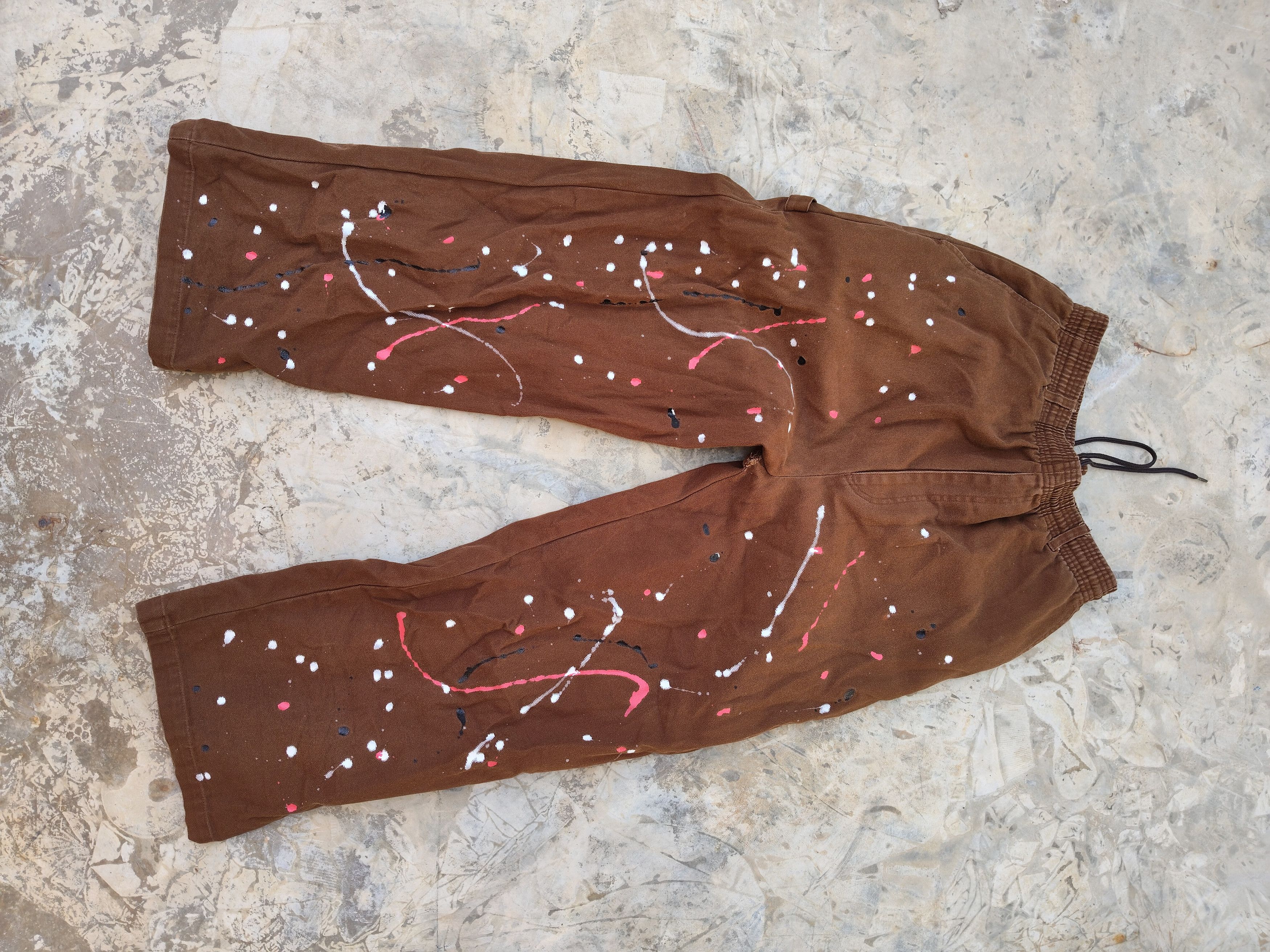 Japanese Brand the "Rust" colorway paint splatter design Size US 32 / EU 48 - 2 Thumbnail