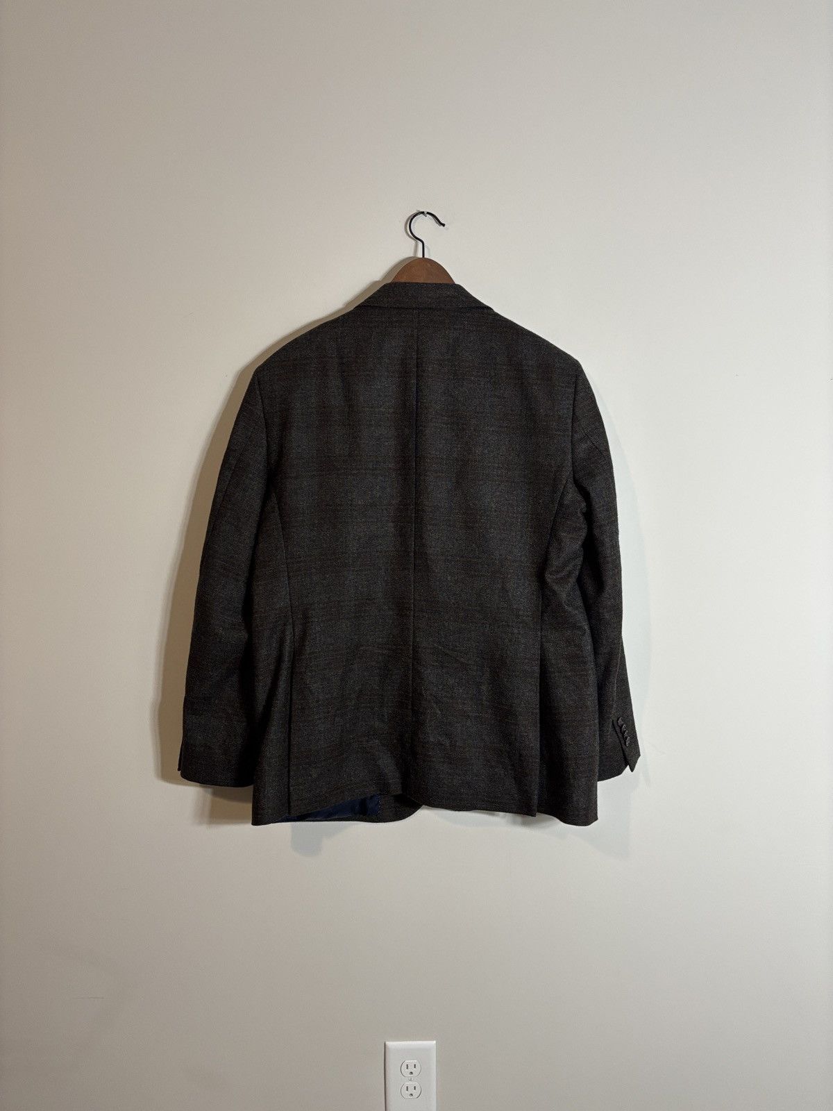 Jos. A. Bank Jos A Bank Reserve Ethomas Cashmere Wool Blazer Tailored 44R Size 44R - 7 Thumbnail