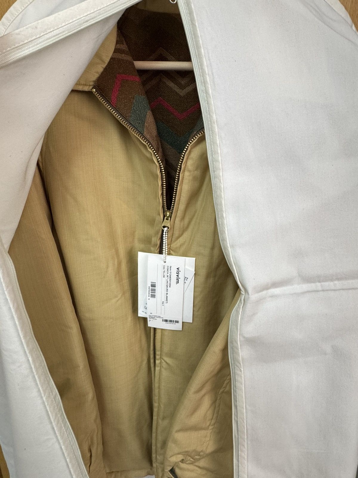 Visvim VISVIM COACH JKT (JACQAURD BLANKET) Size US L / EU 52-54 / 3 - 8 Thumbnail