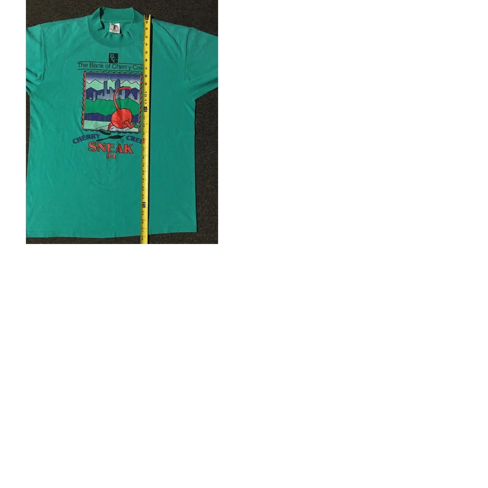Vintage VINTAGE 90s Cherry Creek Sneak Faded Marathon Shirt M Green T-Shirt Men Long Sleeve Size M Size US M / EU 48-50 / 2 - 9 Thumbnail