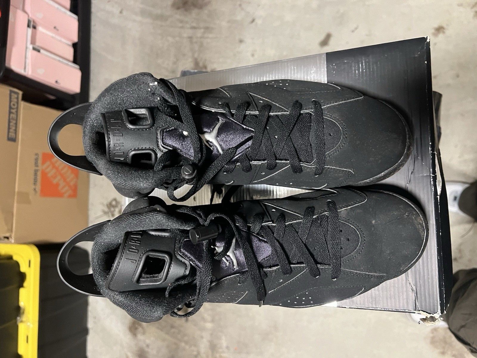Jordan Brand Jordan 6 Retro Chrome DX2836001 Men size 12 used damaged box Size US 12 / EU 45 - 3 Thumbnail