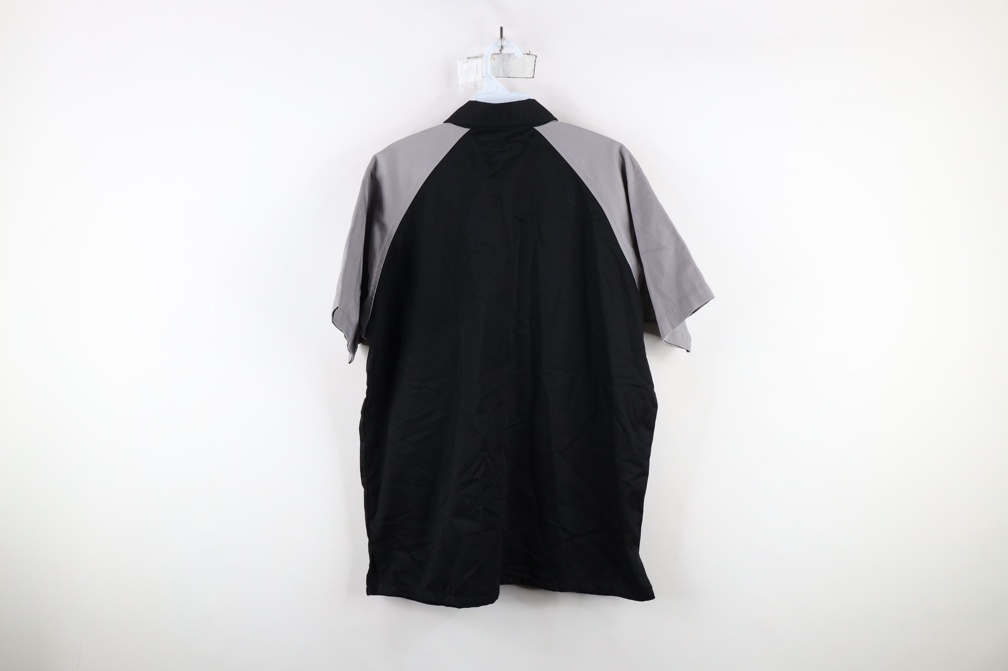 Vintage Vintage 90s Y2K Streetwear Block Board Mechanic Button Shirt Size US L / EU 52-54 / 3 - 9 Thumbnail