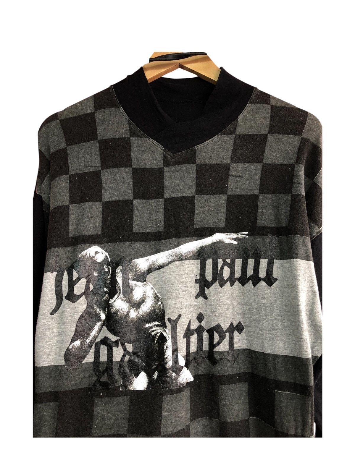 Jean Paul Gaultier Vintage Jean Paul Gaultier Tops Longsleeve Sweater Olympian Size US M / EU 48-50 / 2 - 2 Thumbnail