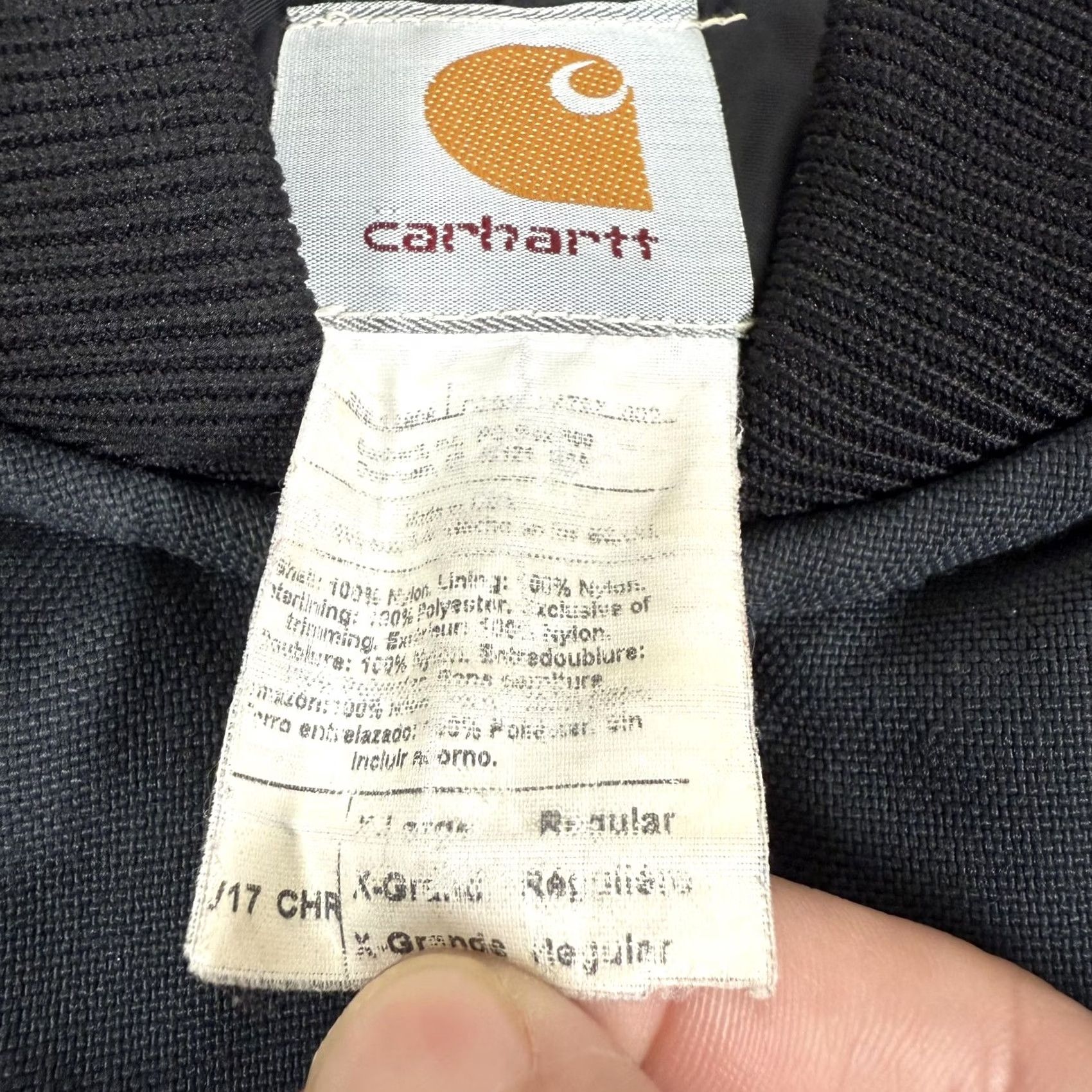 Carhartt Carhartt Vest Mens XL Gray Duck Canvas Quilted Insulated Zip Up Nylon J17 CHR Size US XL / EU 56 / 4 - 7 Thumbnail