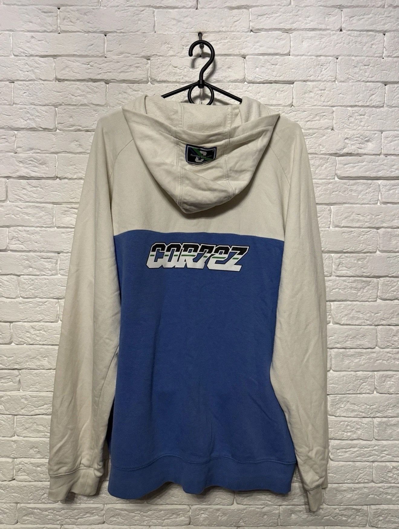 Nike Vintage Nike Cor72Z Full Zip Hoodie Cortez Huge Logo Sz L Size US L / EU 52-54 / 3 - 7 Thumbnail