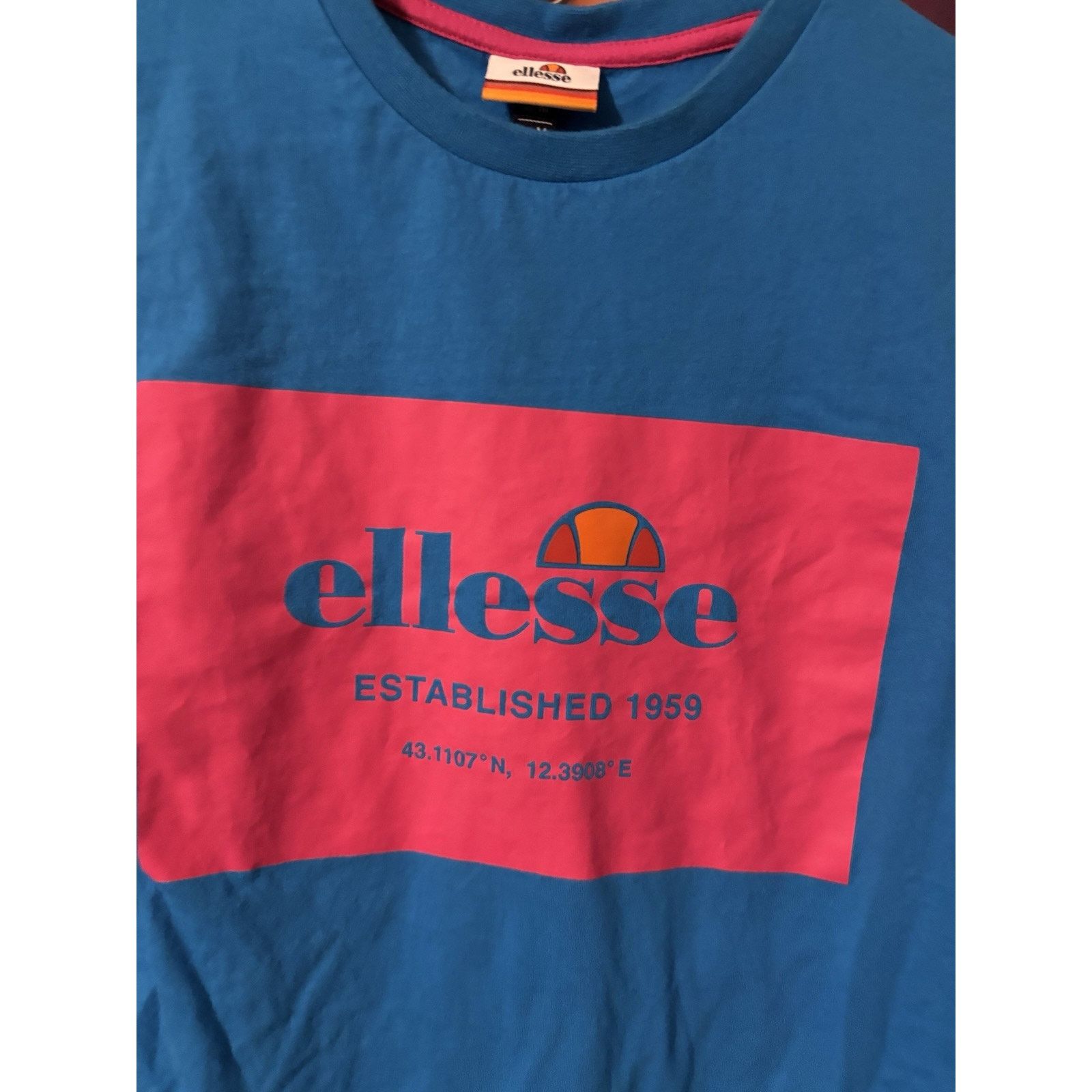 The Unbranded Brand blue ellesse spellout Uk Medium Size US XL / EU 56 / 4 - 4 Thumbnail