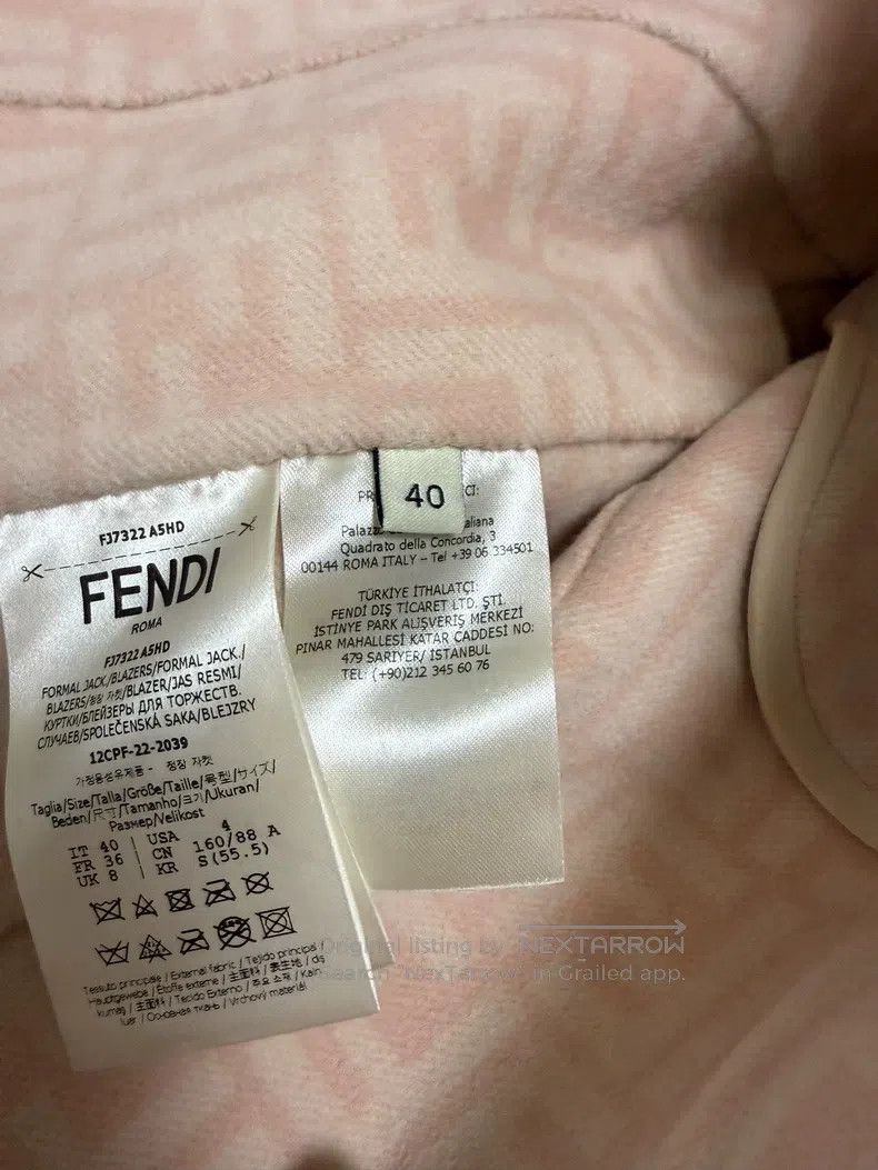 Fendi Fendi Pink Top Size XS / US 0-2 / IT 36-38 - 3 Thumbnail