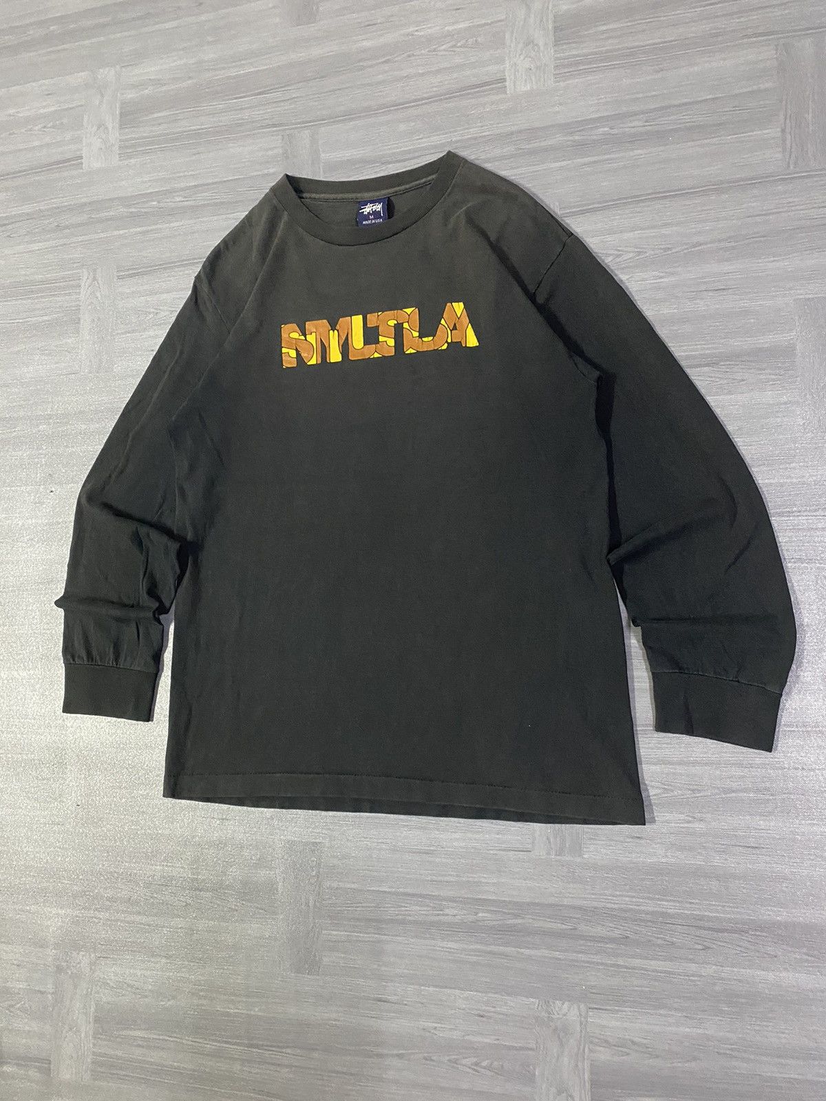 Stussy Vintage LongSleeve Stussy Size US M / EU 48-50 / 2 - 2 Thumbnail