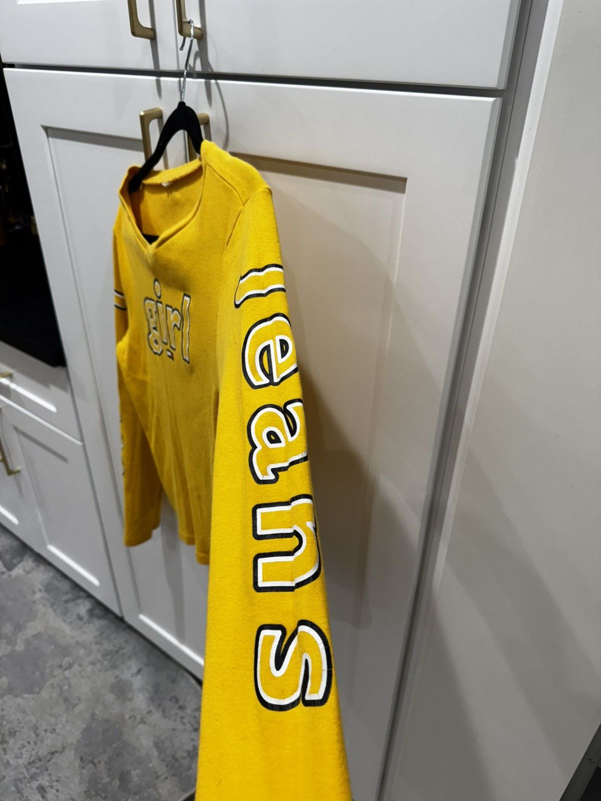 Tommy Hilfiger Tommy girl vintage yellow long sleeve Size S / US 4 / IT 40 - 3 Thumbnail