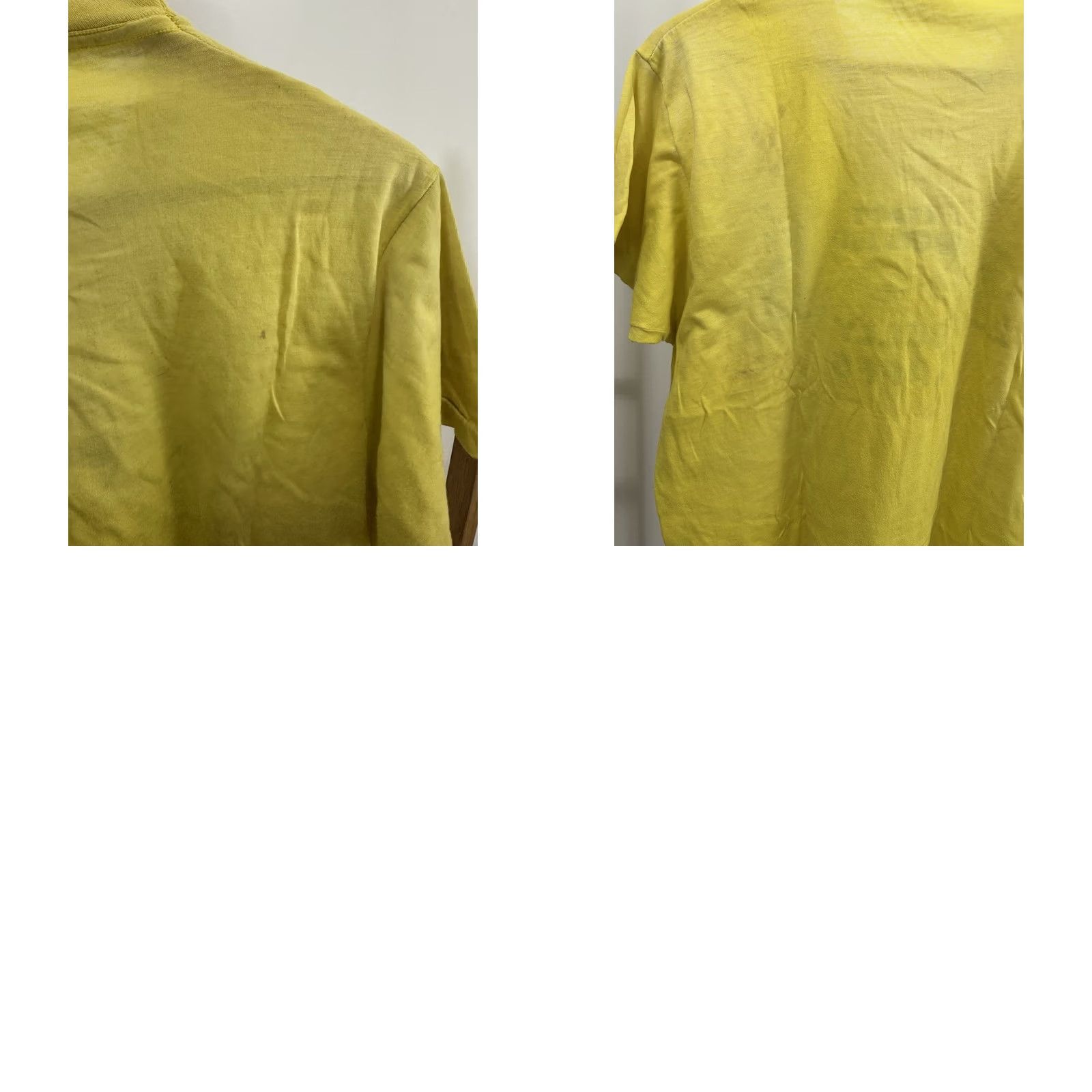 DANCER VTG 70s I Got Bellied Belly Laffs Dance Thin Yellow T-Shirt Size M Men Short Sleeve Regular Adult Medium Yellow Dance 70s Mens Size US M / EU 48-50 / 2 - 8 Thumbnail
