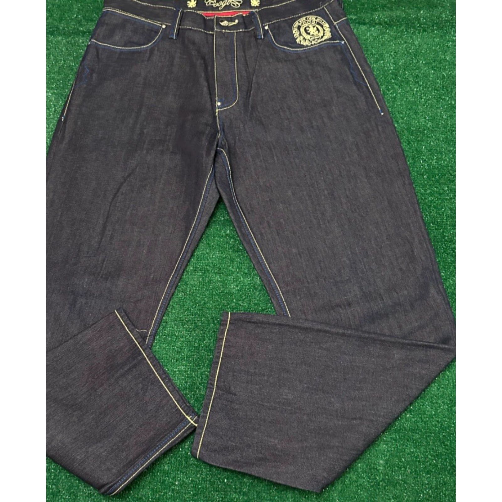 Coogi VINTAGE COOGI Jeans Baggy Skater Hip Hop Grunge VTG Mens Size 38 Embroidered Wide-Leg 38X34 Size US 38 / EU 54 - 4 Thumbnail