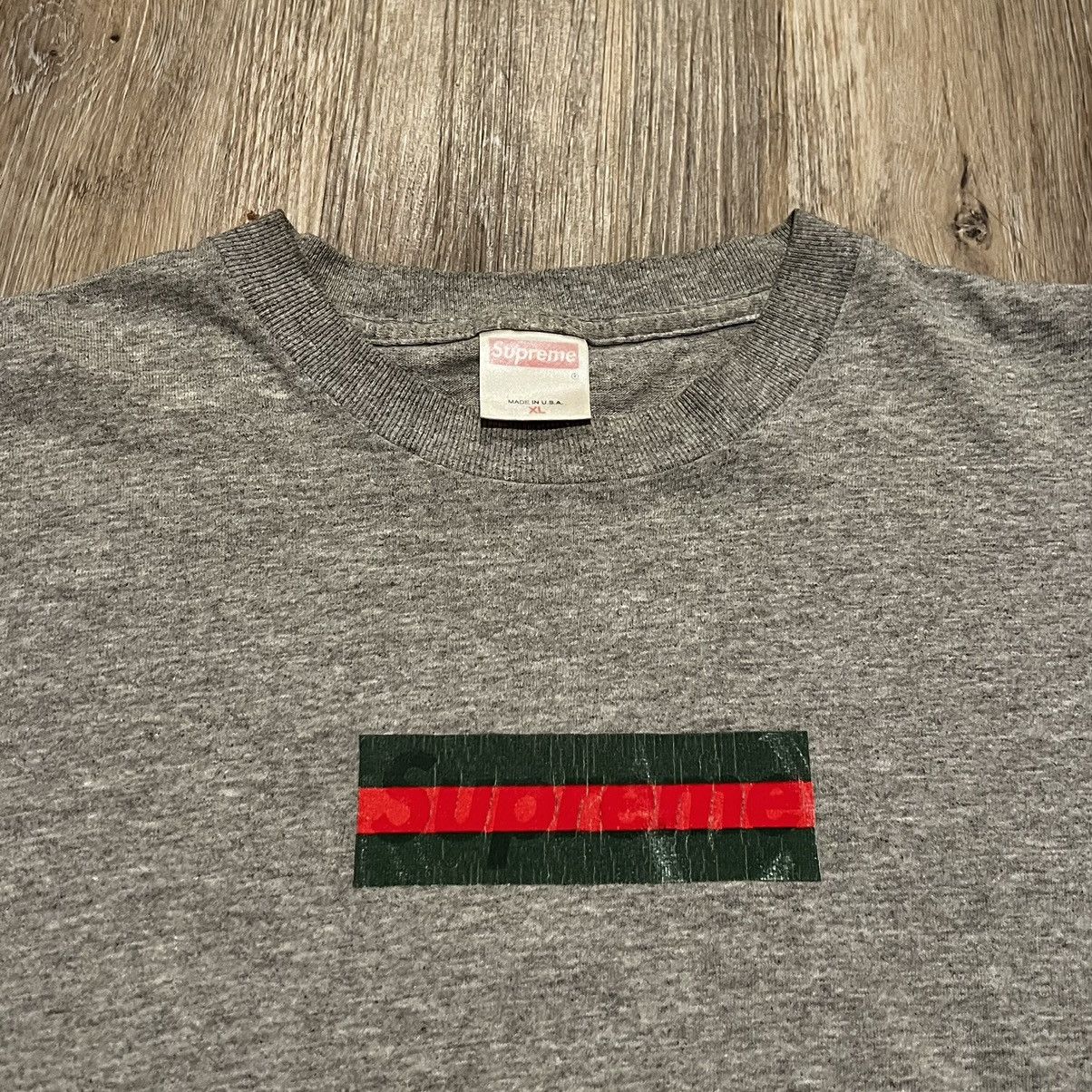 Supreme Supreme Gucci Box Logo Tee 2000 gucci bogo t shirt Size US XL / EU 56 / 4 - 21 Thumbnail