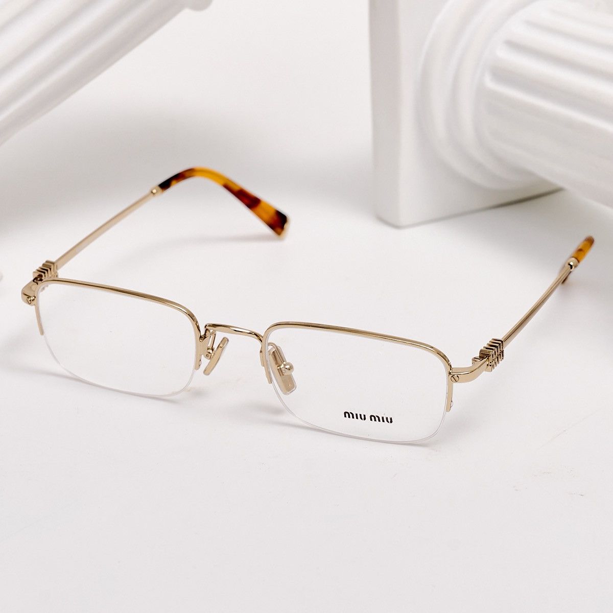 Miu Miu MIU MIU 0MU 52WV ZVN1O1 GLASSES Size ONE SIZE - 2 Thumbnail