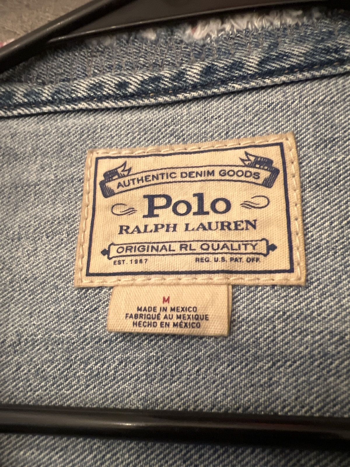 Polo Ralph Lauren Ralph Lauren patchwork denim jacket Size US M / EU 48-50 / 2 - 6 Thumbnail