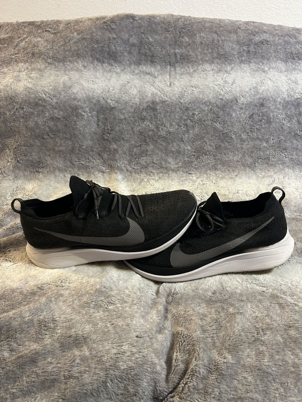Nike Nike Zoom Fly Flyknit Black Gunsmoke Size 13 Euc Size US 13 / EU 46 - 1 Thumbnail