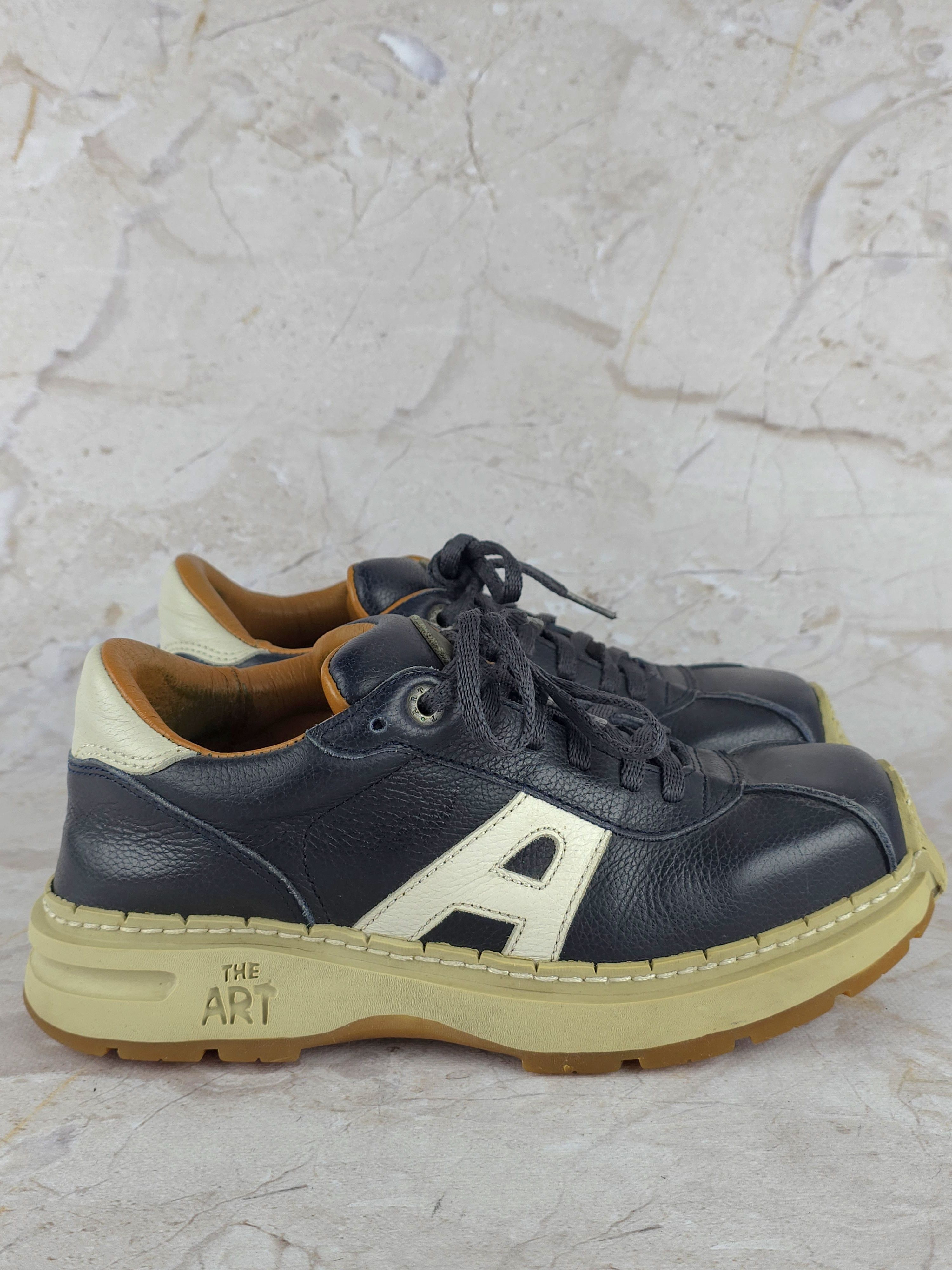 Vintage The Art Company Vintage leather chunky sneakers rare archive Size US 8 / EU 41 - 3 Thumbnail
