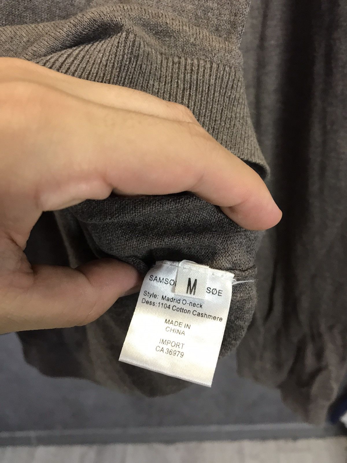 Samsoe Samsoe Samsoe & Samsoe cotton cashmere sweater Size US M / EU 48-50 / 2 - 5 Thumbnail