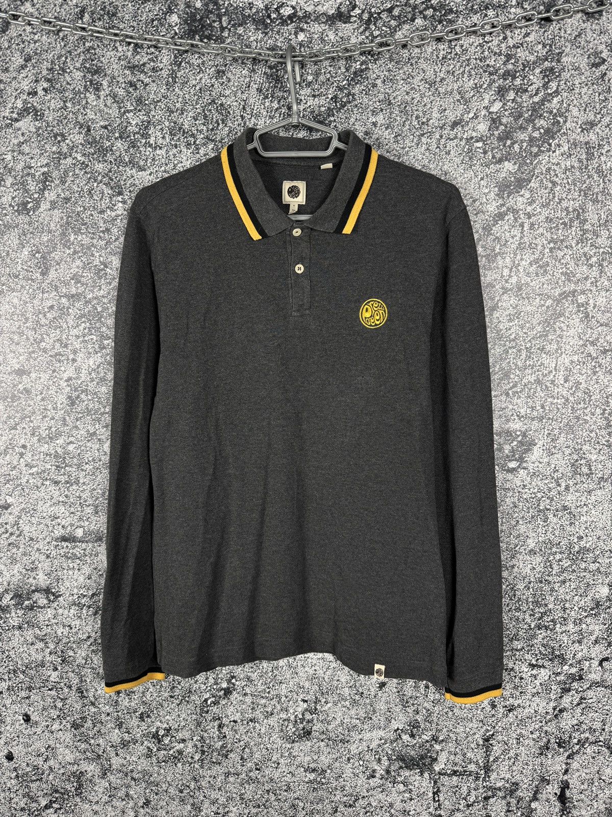Pretty Green Pretty Green Long Sleeve Polo Rugby Shirt Streetwear Size XS Size US XS / EU 42 / 0 - 1 Thumbnail