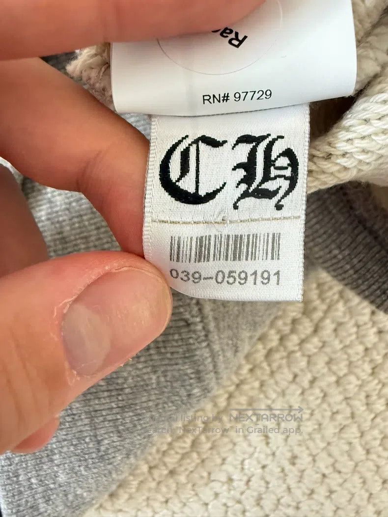 Chrome Hearts Chrome Hearts Size M Three-cross embroidered sweater Size US M / EU 48-50 / 2 - 9 Thumbnail