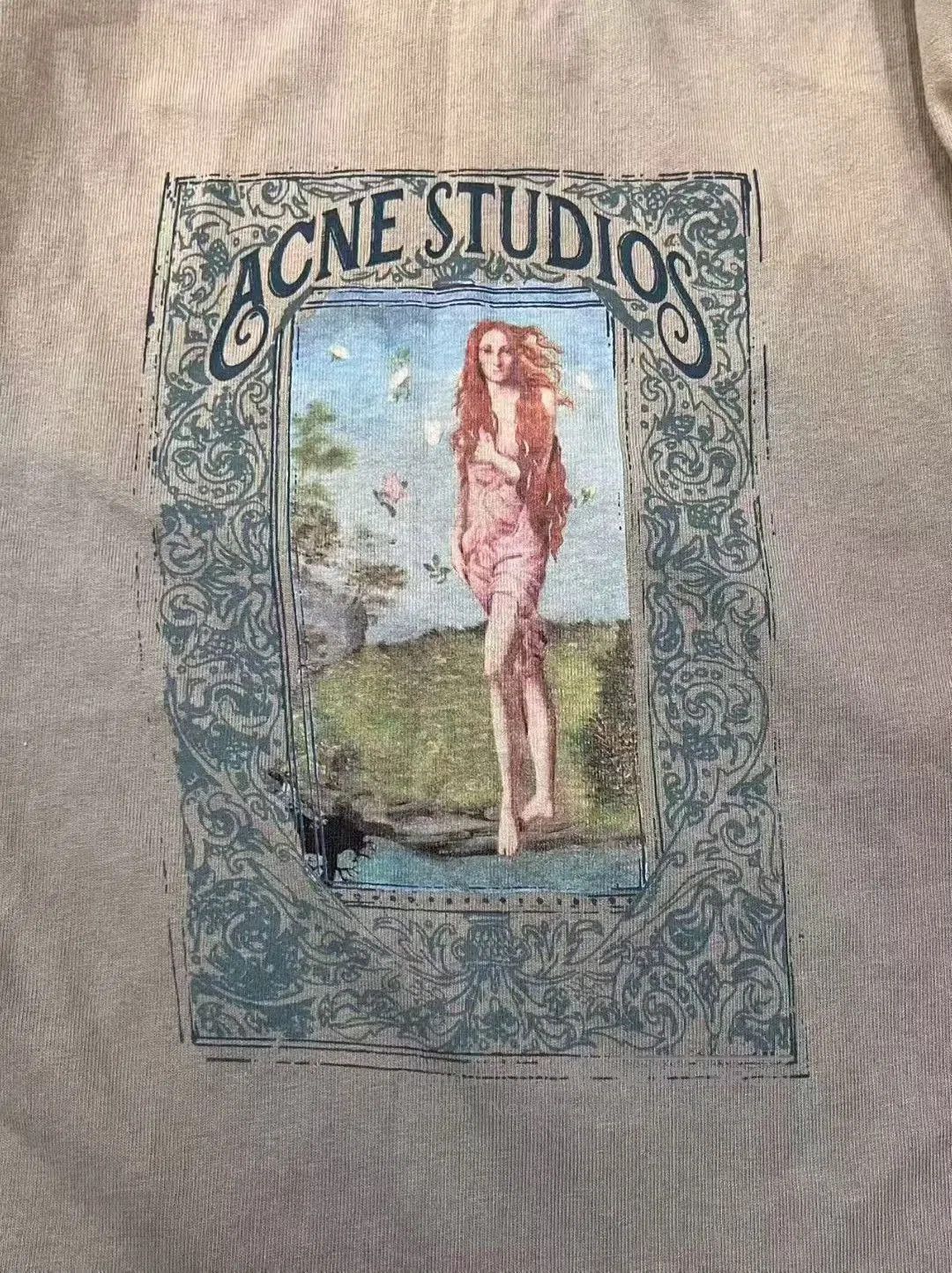 Acne Studios Acne Studios FW23 Oversized Long-Sleeve T-Shirt. Size XS / US 0-2 / IT 36-38 - 3 Thumbnail