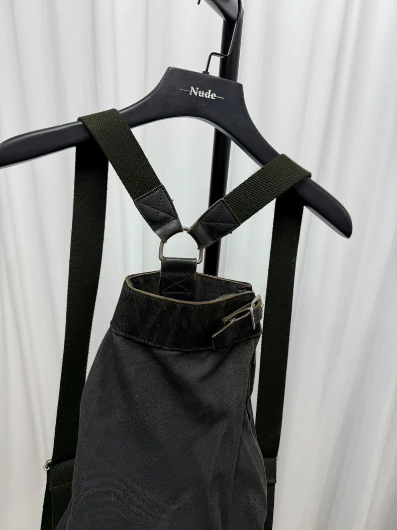 Yohji Yamamoto Yohji Yamamoto Patchwork canvas backpack 2503-Nextarrow Size ONE SIZE - 5 Thumbnail