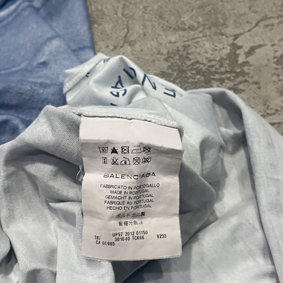 Balenciaga Balenciaga FW12 Graphic Tshirt Size US M / EU 48-50 / 2 - 3 Thumbnail