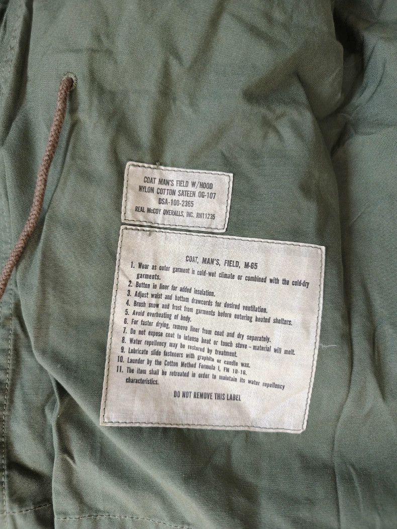 The Real McCoy's The Real McCoy'sThe genuine McCoy M-65 original jacket Size US M / EU 48-50 / 2 - 3 Thumbnail