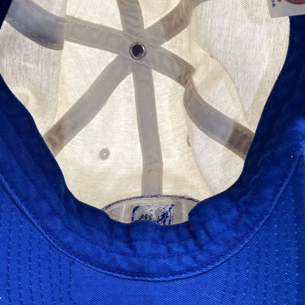 Vintage VINTAGE Duke Blue Devils Adjustable Strap Pro Player Ball Cap Khaki Mens One Size Tan Embroidered Baseball Hat Hat Adjustable Strapback Brand No Brand Size ONE SIZE - 5 Thumbnail