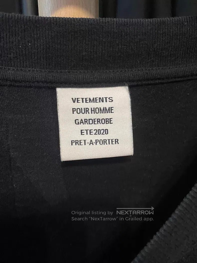 Vetements VETEMENTS short sleeves Size US S / EU 44-46 / 1 - 4 Thumbnail