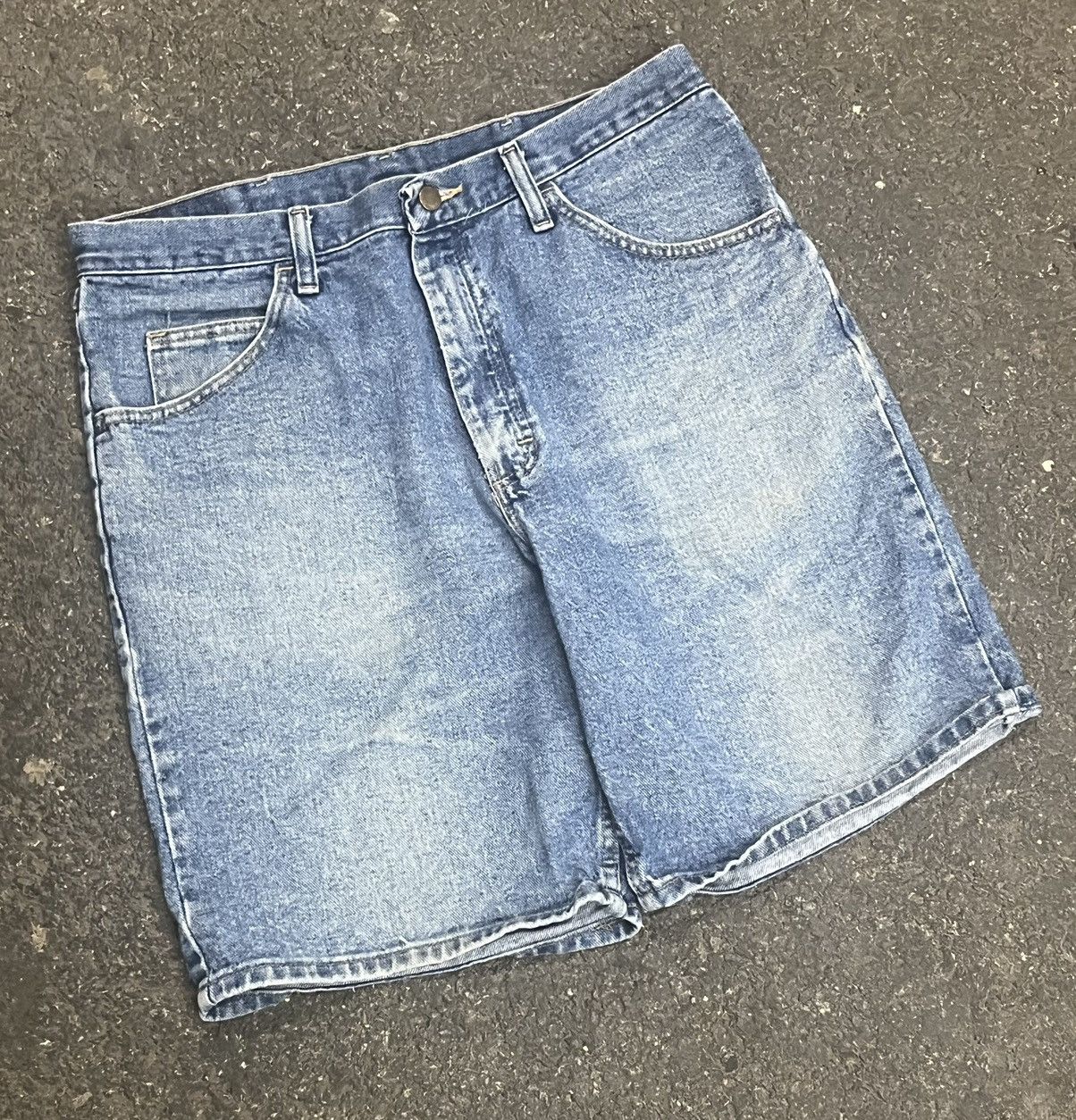 Vintage Jorts baggy fit sister hype rare wrangler Size US 34 / EU 50 - 5 Thumbnail