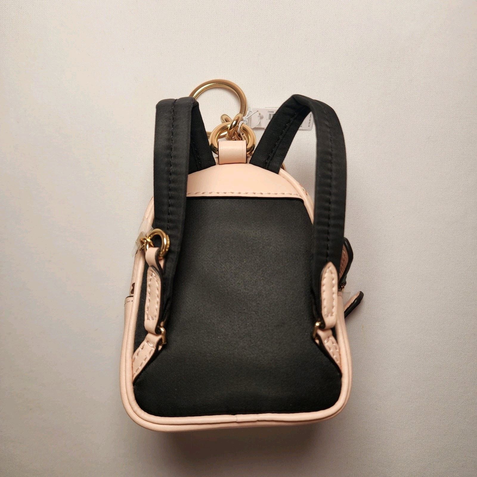 Coach NWT COACH CAA68 Mini Court Backpack Bag Charm Rosette Blush Size ONE SIZE - 3 Thumbnail