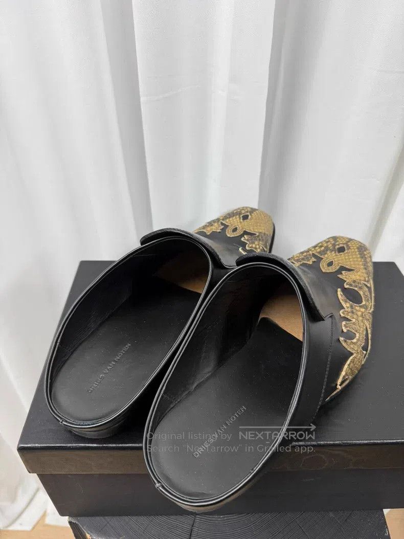 Dries Van Noten Dries Van Noten Western Flame Embossed Loafers Size US 9 / EU 42 - 4 Thumbnail