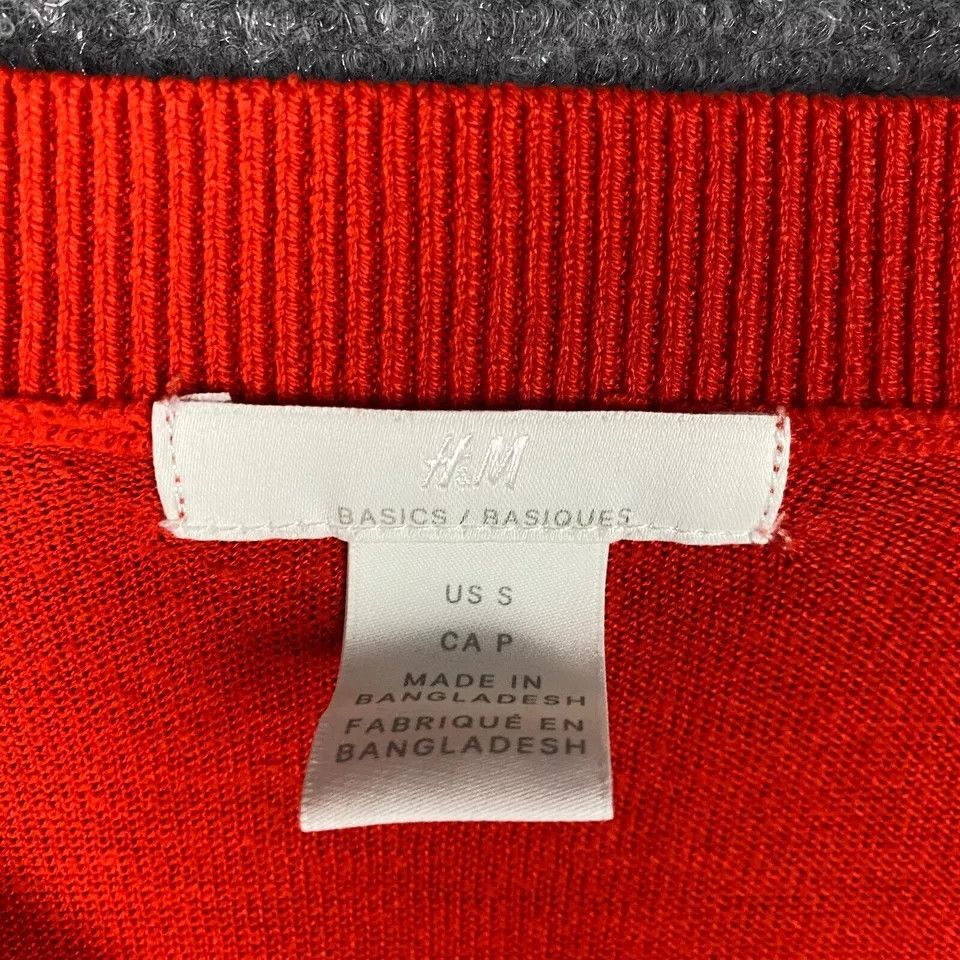 H&M H&M Sweater Women's Small V-Neck Acrylic Blend Pullover S Size S / US 4 / IT 40 - 3 Thumbnail