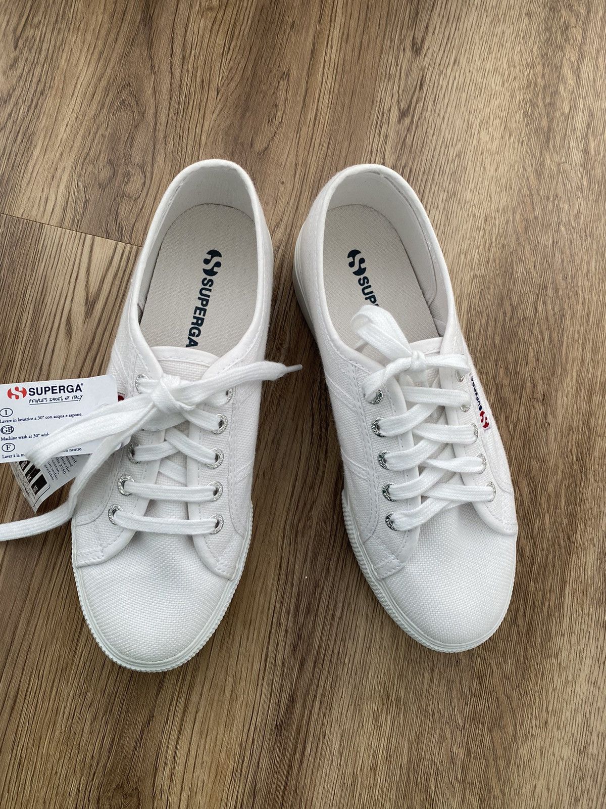 Superga Superga 2750 core Platform Sneakers unisex White - Size 7 Size US 7.5 / IT 37.5 - 5 Thumbnail