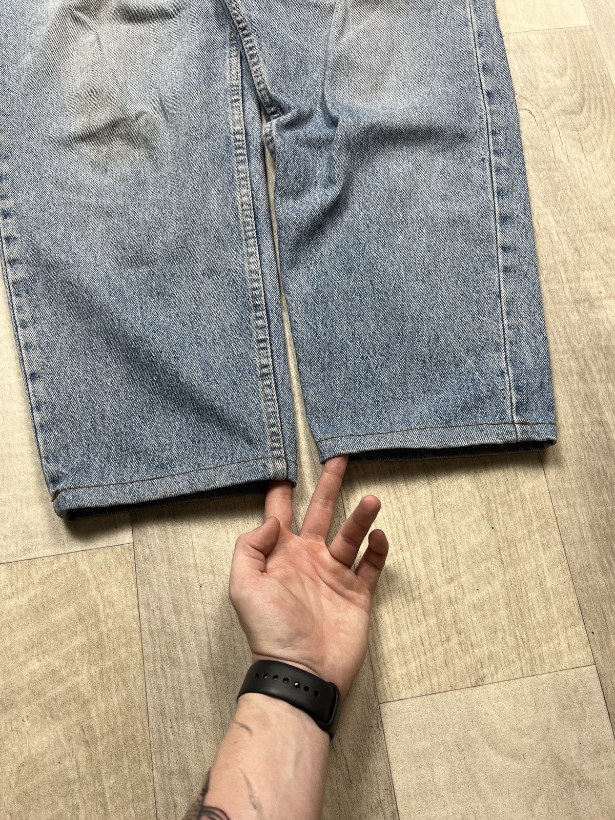 Levi's Levi’s 550 Made in USA Vintage Denim Jeans Pants (Y0345) Size US 34 / EU 50 - 2 Thumbnail