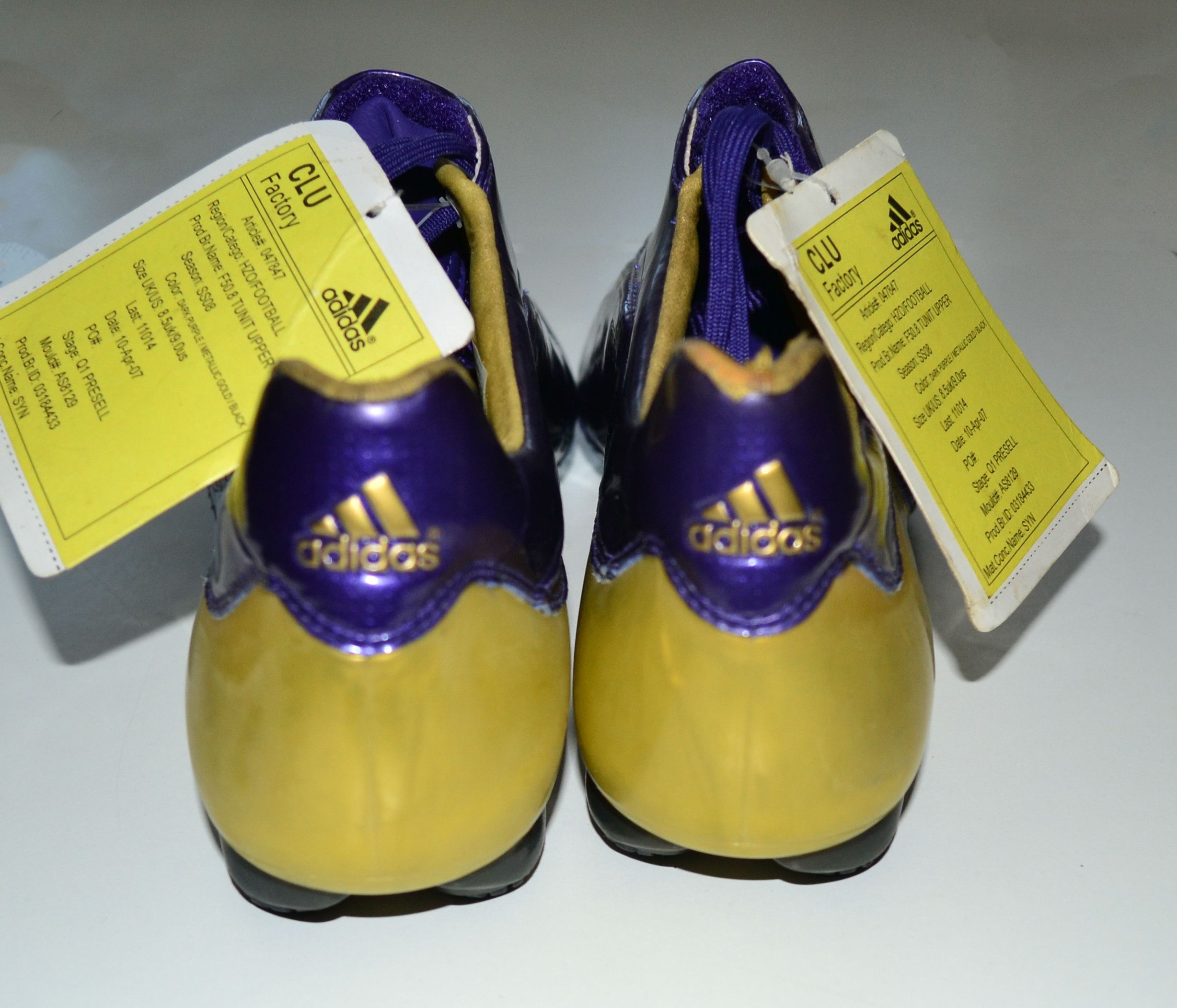 Adidas Rare Adidas F50.8 Tunit Upper Cleats Climacool Size US9 Size US 9 / EU 42 - 6 Thumbnail