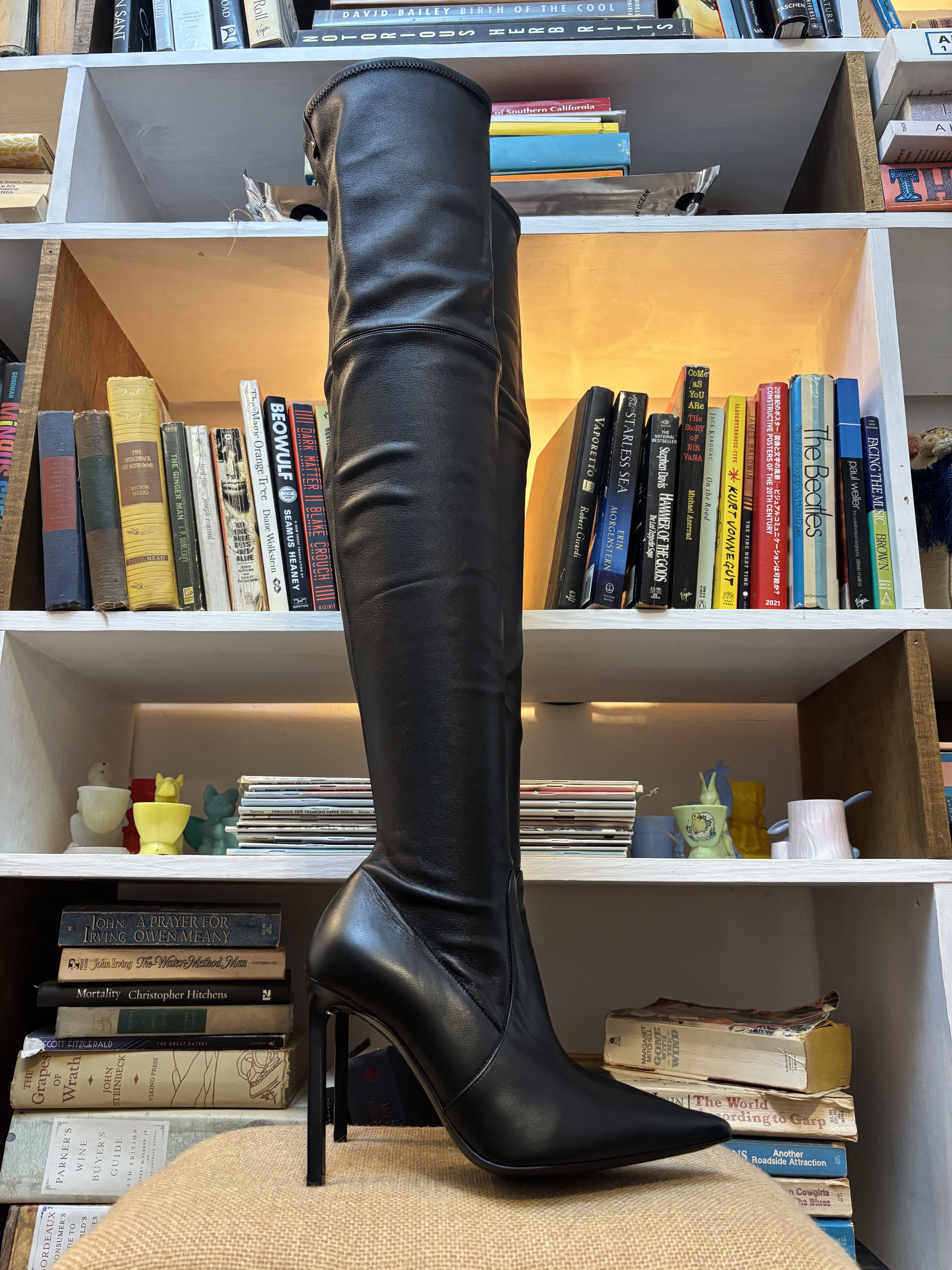Tom ford T Screw Over-the-knee leather boots