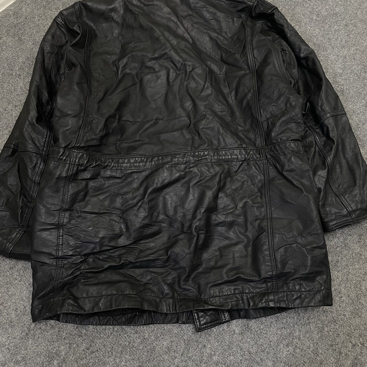Genuine Leather × Japanese Brand Lmogees Cowhide Leather Jacket Quilted Lined Size US M / EU 48-50 / 2 - 11 Thumbnail