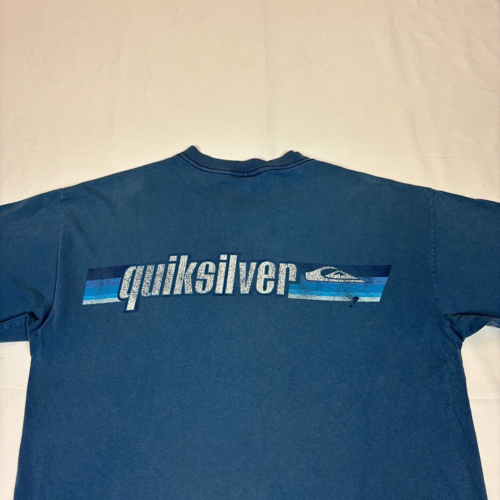 Quiksilver Vintage 90s Quiksilver Tee Shirt Men's Large Surf Big Logo Size US L / EU 52-54 / 3 - 4 Thumbnail