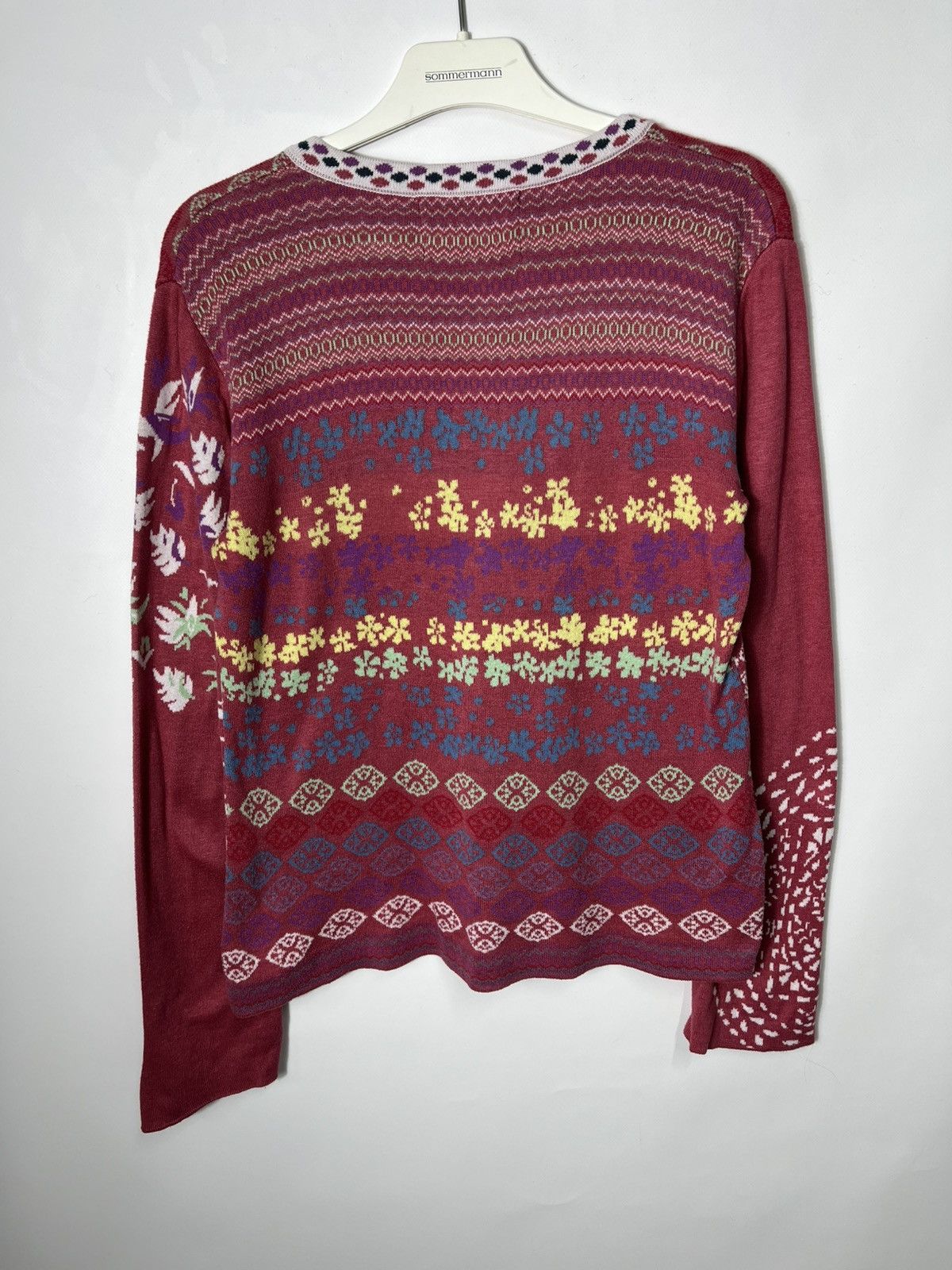 Vintage Vintage luxury designer Kooi Multicolour Cardigan Size M / US 6-8 / IT 42-44 - 8 Thumbnail