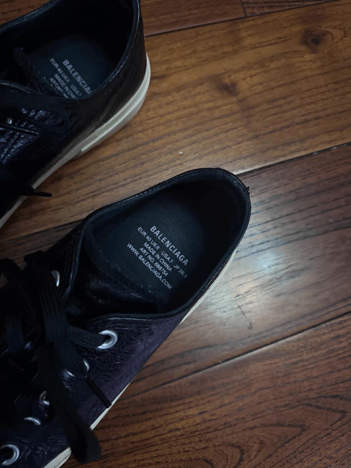 Balenciaga Balenciaga Sz 40 Balenciaga Front Logo Sneaker-2506 Size US 7 / EU 40 - 3 Thumbnail