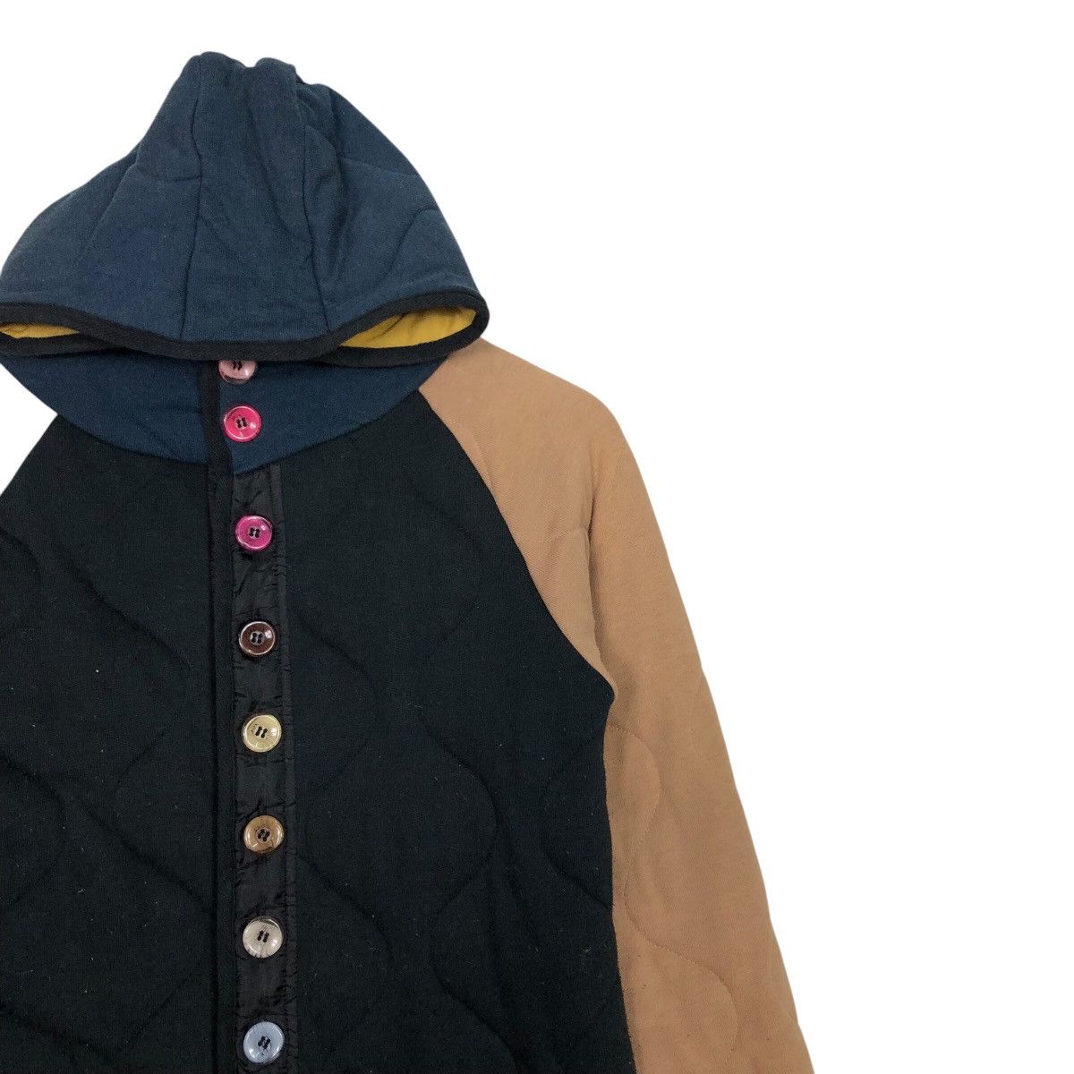 Japanese Brand 📌Vintage Button Quilted Jacket Grand One Japan Style Size US S / EU 44-46 / 1 - 7 Thumbnail