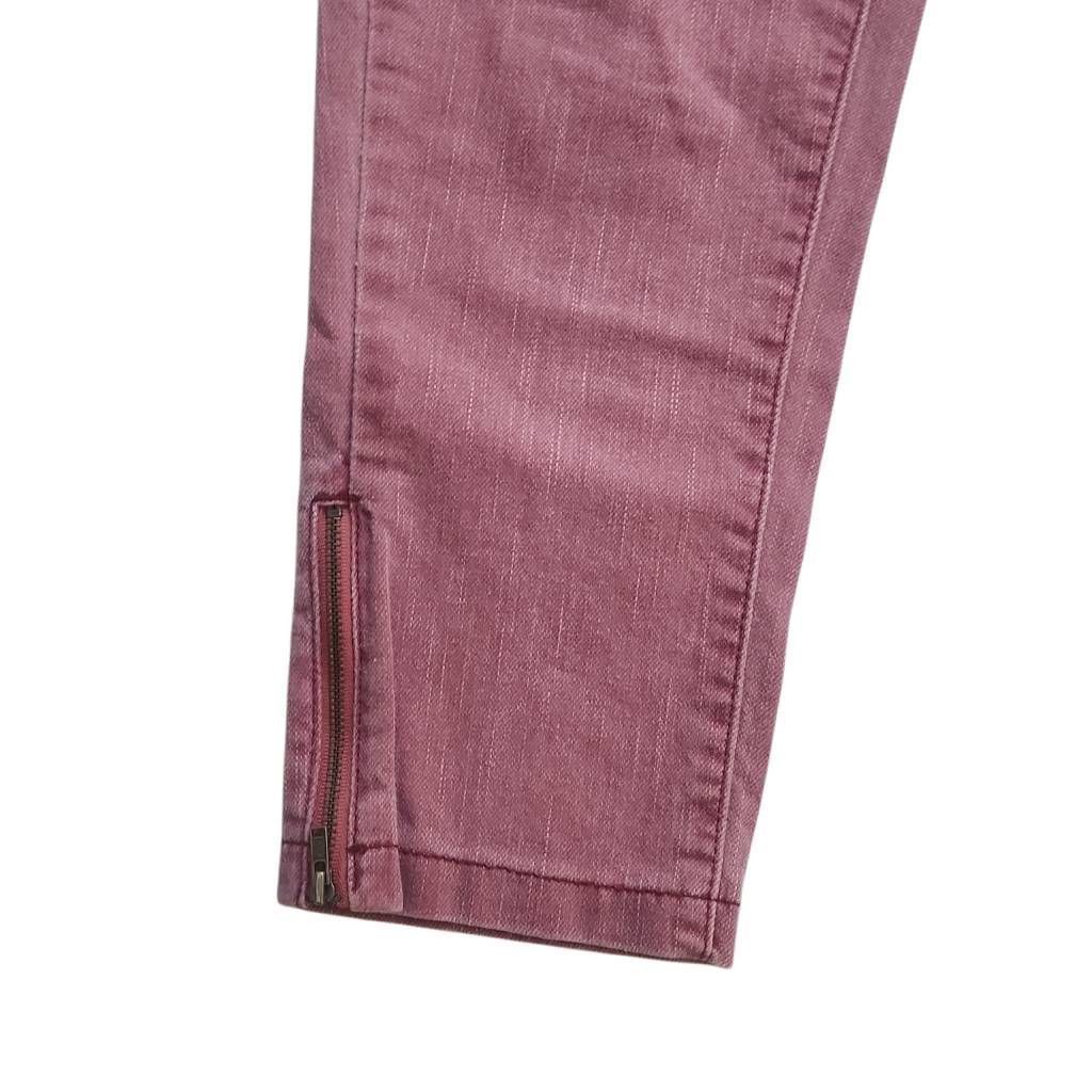 Lee Lee Women's Size 10 Medium Pink Shapetastic Hidden Hold Regular Fit Jeans Size 32" / US 10 / IT 46 - 7 Thumbnail