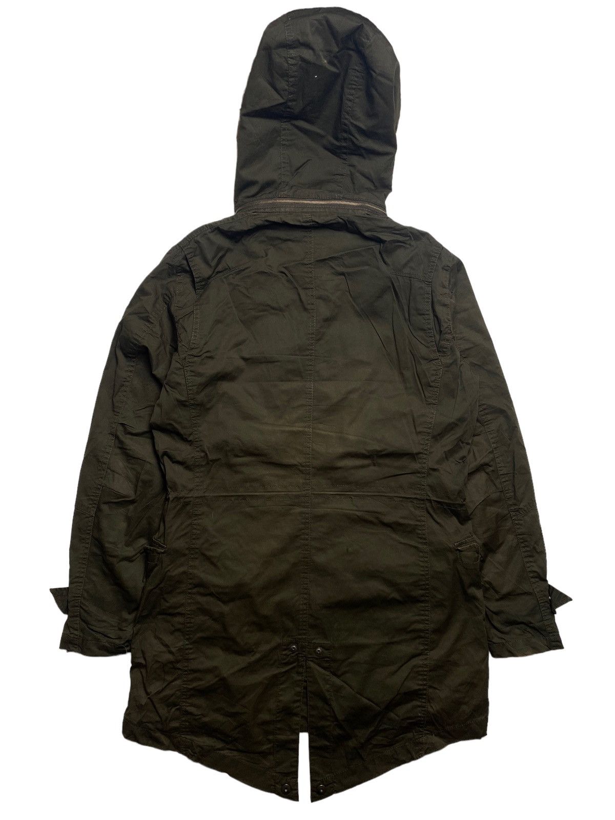 If Six Was Nine 2000s Nicole Club For Man - Fur Raccoon Hoodie Cargo Jacket Size US L / EU 52-54 / 3 - 6 Thumbnail
