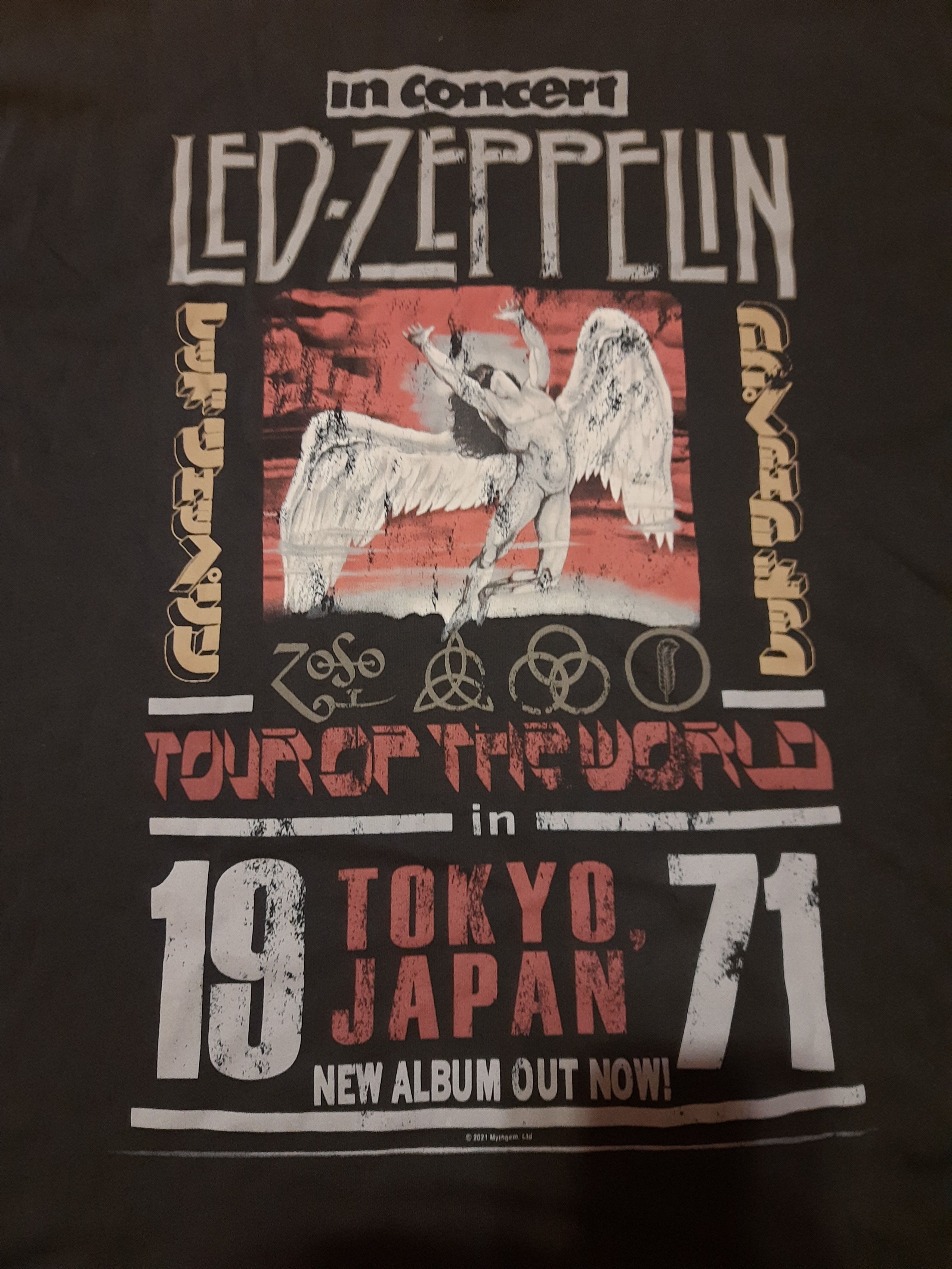 Band Tees Led Zeppelin Vintage T Shirt Size US L / EU 52-54 / 3 - 2 Thumbnail