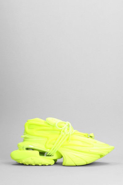 Balmain o1s1wg110325 Unicorn Low-Top Sneakers in Yellow Size US 10 / EU 43 - 1 Thumbnail