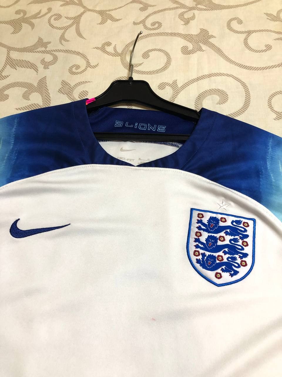 Nike Nike England Home Soccer Jersey Football T-shirt Size US XL / EU 56 / 4 - 14 Thumbnail