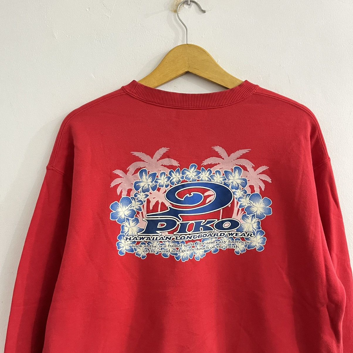 Other Piko Hawaian Red Sweatshirt Size US L / EU 52-54 / 3 - 8 Thumbnail